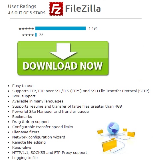 setup filezilla for mac