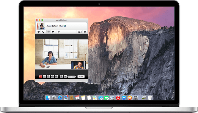 mac os connect outlook and skype for business